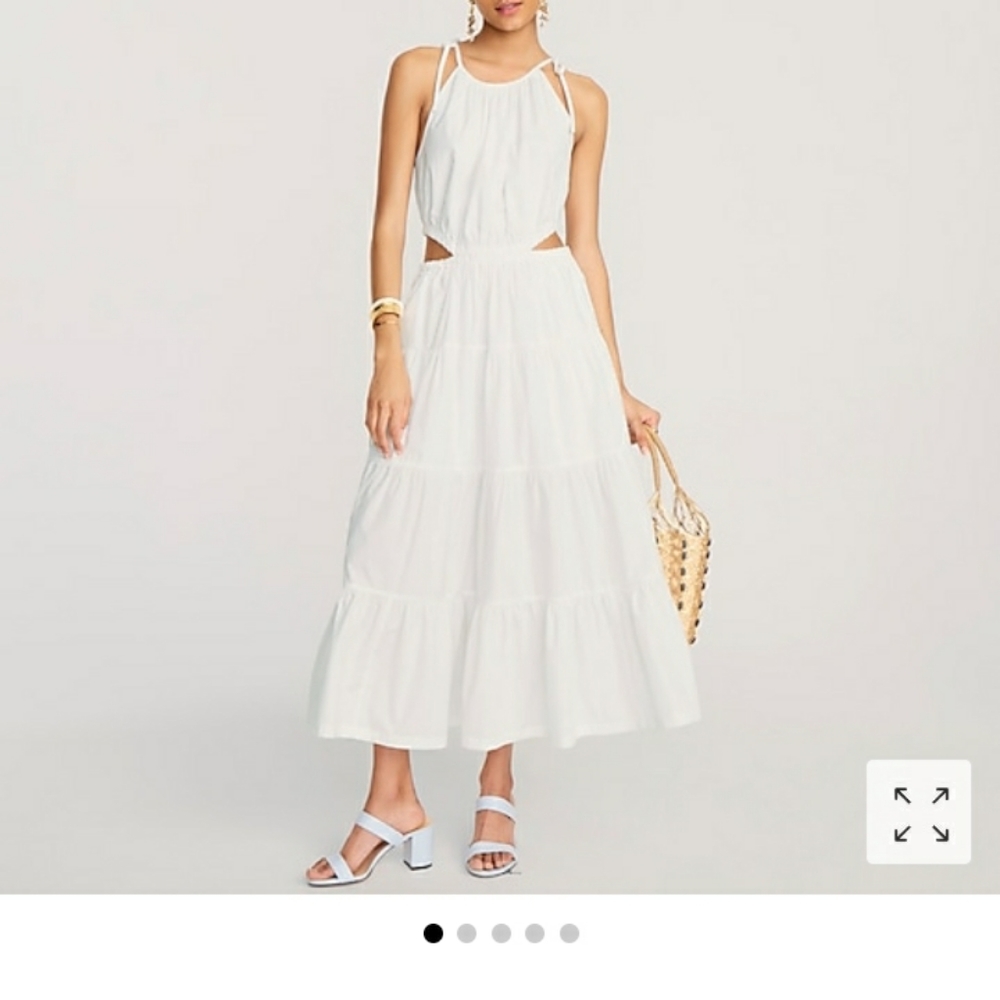 J crew Harbour side cut out dresd